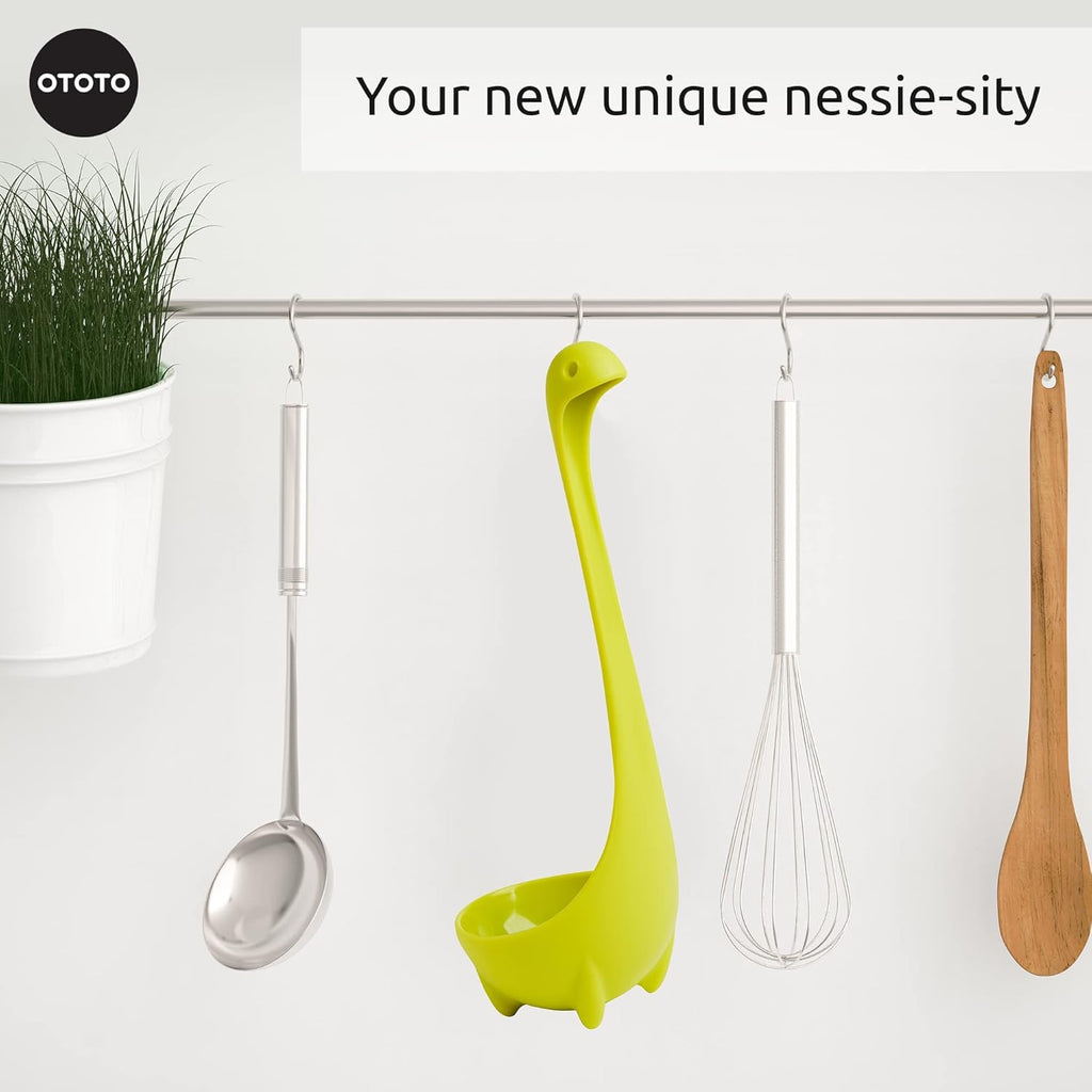 Original Nessie Soup Ladle - Unique Loch Ness Design Kitchen Utensil, Ideal Cooking Gift for Moms and Women
